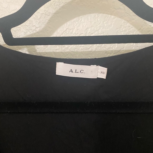 A.L.C. Dafne Puff Shoulder Bodycon Midi Dress - Picture 7 of 8